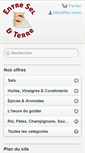 Mobile Screenshot of entreseletterre.com